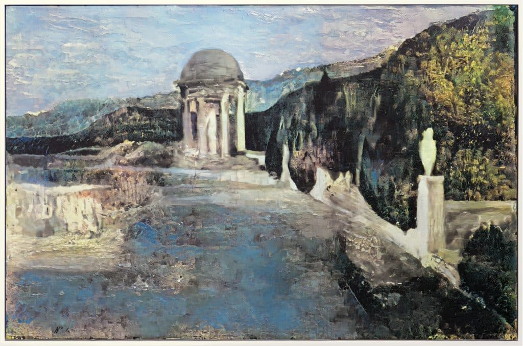 Oxia Palus: Reconstructing Lost Art through Artificial Intelligence